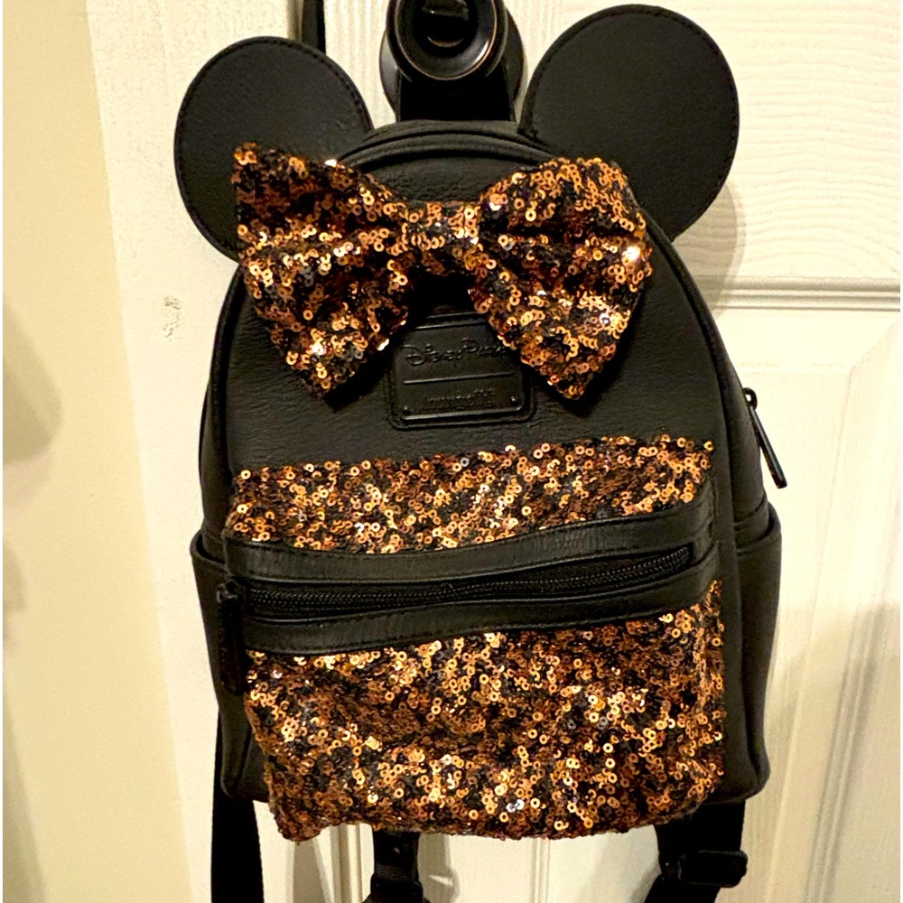Disney Loungefly Black & Gold Never Used